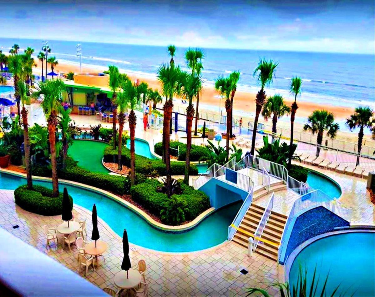 1 Bedroom Direct Oceanfront Condo Wyndham Ocean Walk Resort - Daytona Funland 703 Daytona Beach Eksteriør bilde