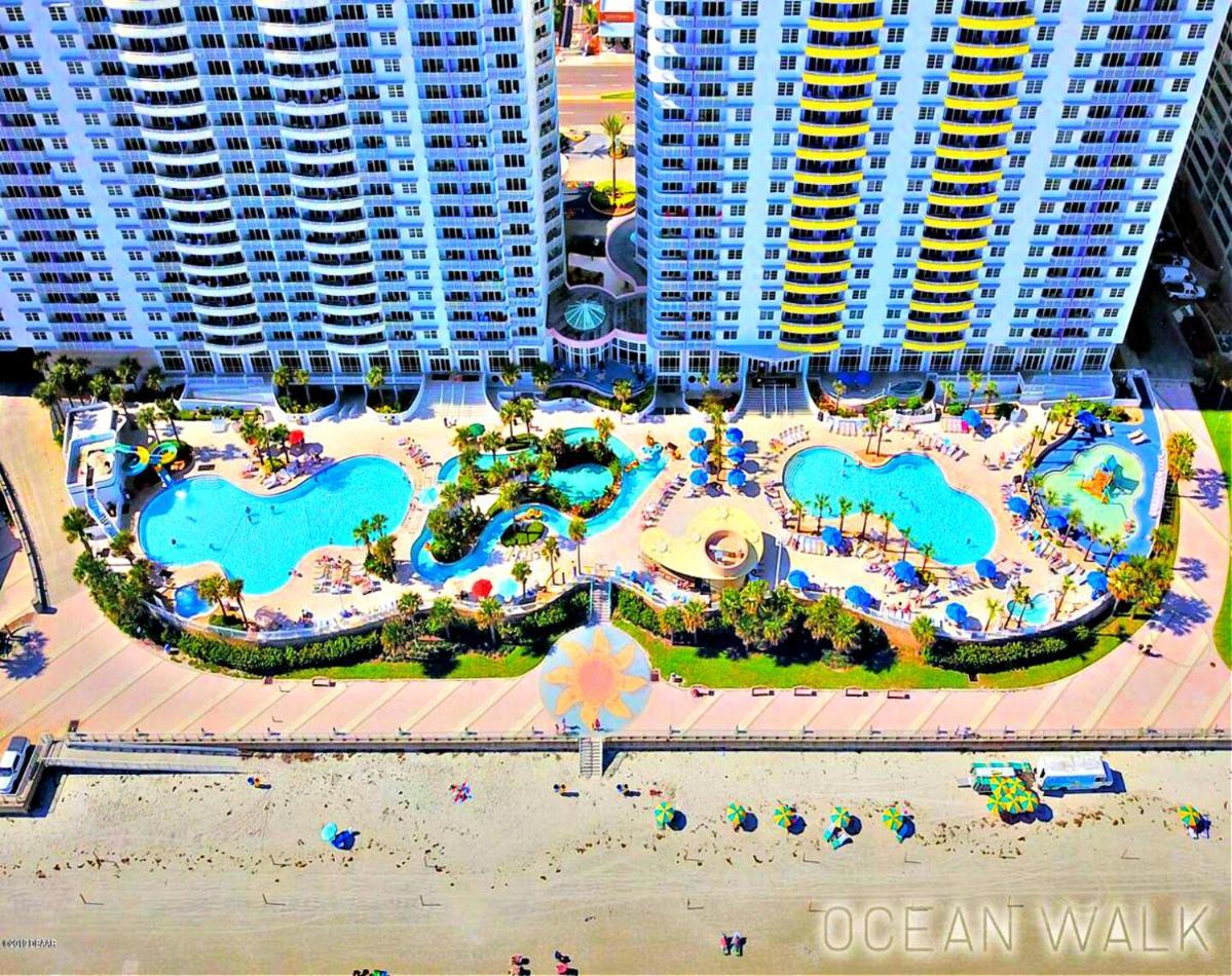 1 Bedroom Direct Oceanfront Condo Wyndham Ocean Walk Resort - Daytona Funland 703 Daytona Beach Eksteriør bilde