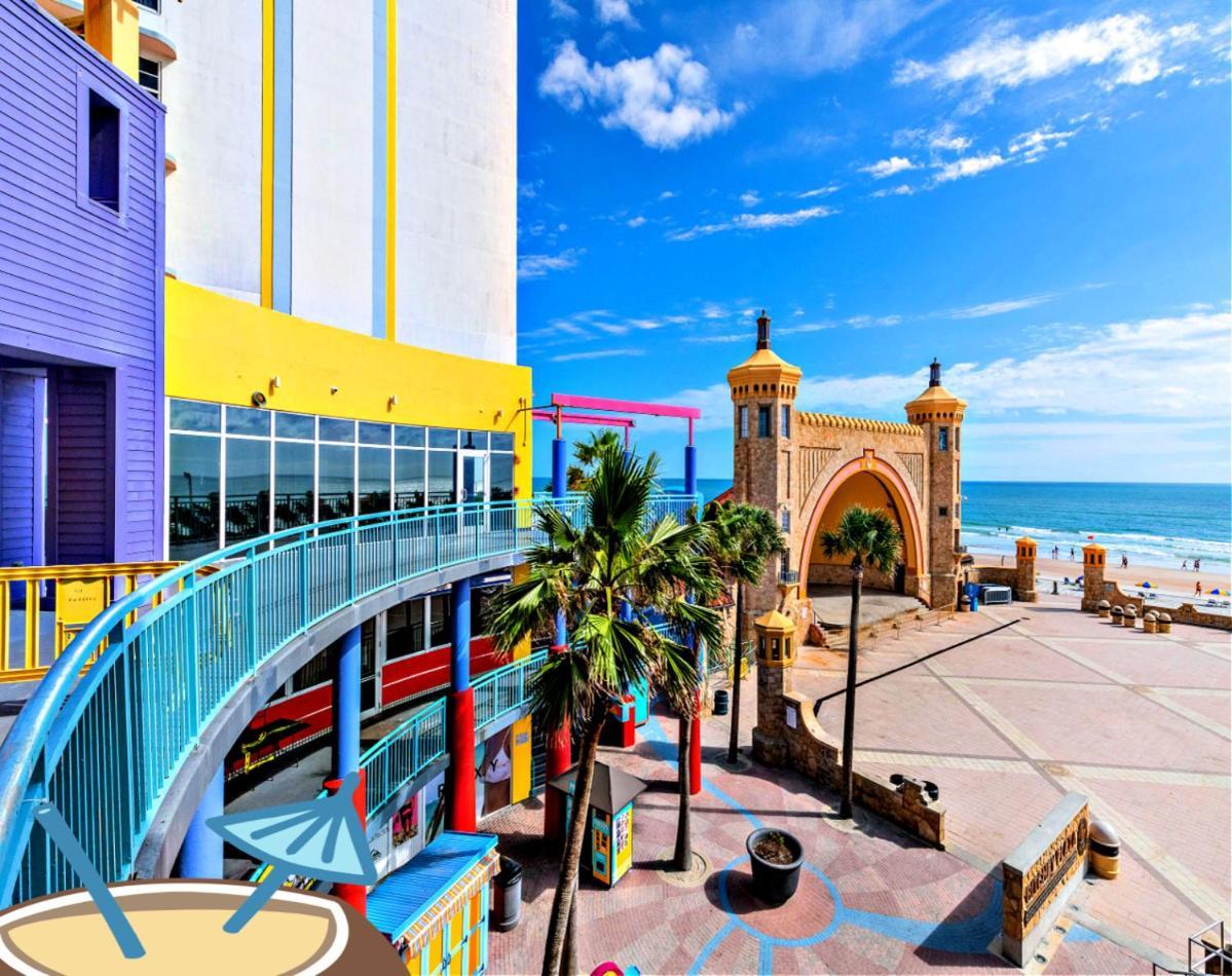 1 Bedroom Direct Oceanfront Condo Wyndham Ocean Walk Resort - Daytona Funland 703 Daytona Beach Eksteriør bilde